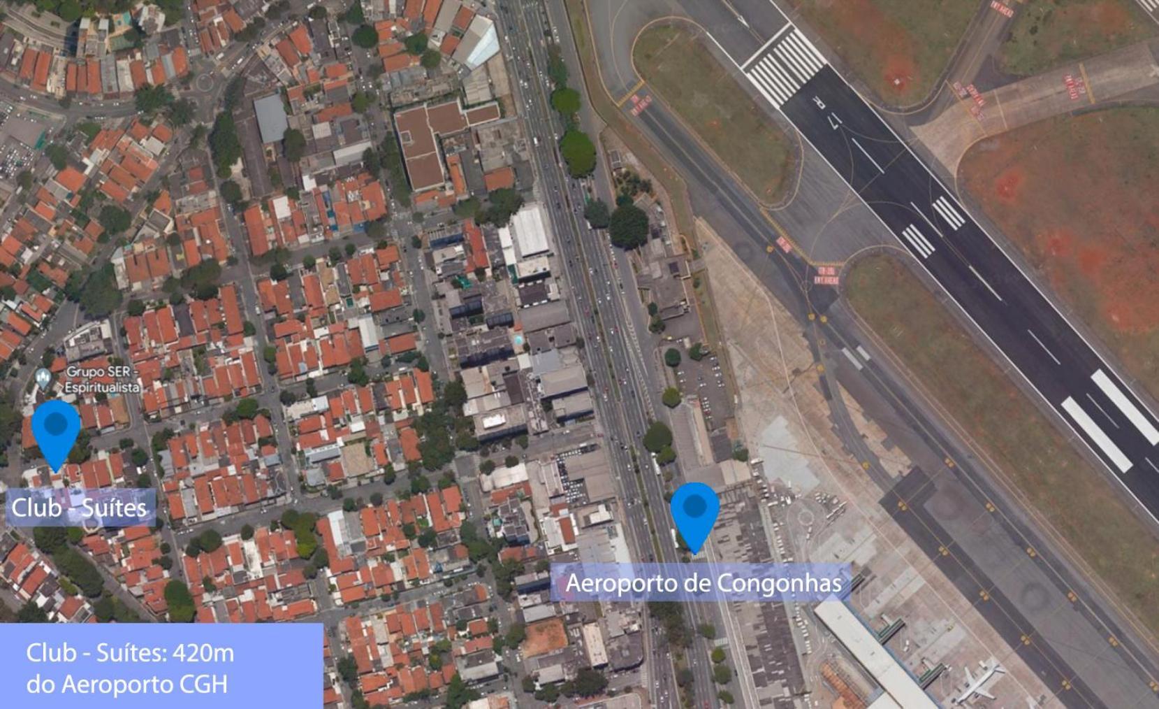 Club Suites - Aeroporto Congonhas São Paulo Luaran gambar